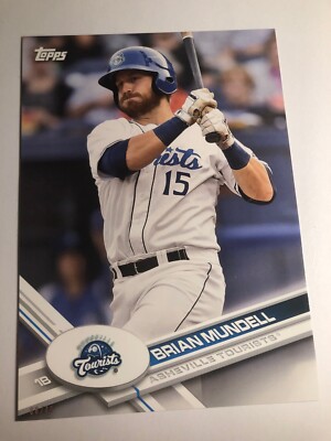 2017 Topps Pro Debut Jumbo 5x7 Bryan Mundell Tourists 86 #'d 06/49