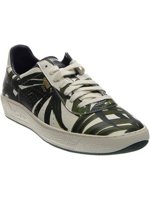 

PUMA Mens Green Palm 1/2 Platfrom Star X Wedge Leather Athletic Sneakers, Зеленый, 35778401