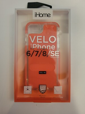 iHome Velo Hot Pink Phone Case For iPhone 6/7/8/SE Brand New Sealed
