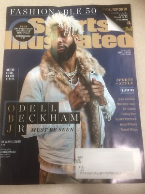 Sports Illustrated July 23, 2018 Odell Beckham Jr.
