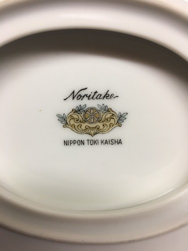 Vintage Noritake Nippon Toki Kaisha Pink Rose Gravy Boat