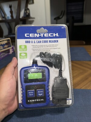 Check Engine OBD2 Scanner Transmission Code Reader Diagnostic Scan Tool Cen-Tech