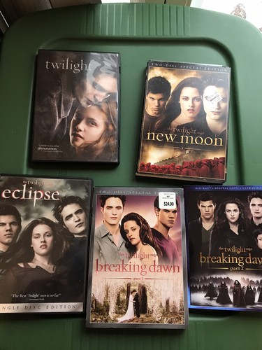 Twilight Saga DVD Complete Set (Twilight, New Moon, Eclipse, Breaking Dawn 1&2) Twilight Saga DVD Complete Set (Twilight, New Moon, Eclipse, Breaking Dawn 1&2)