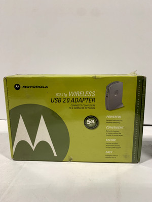 Motorola WU830G 802.11g USB 2.0 Wireless Adapter - New, Sealed