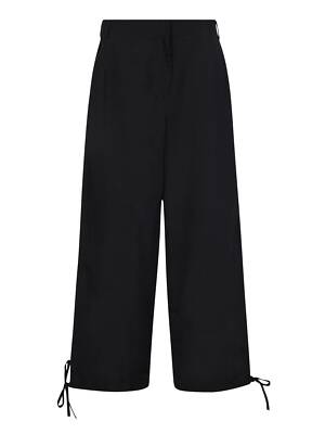 Pre-owned Msgm Black Cargo Trousers