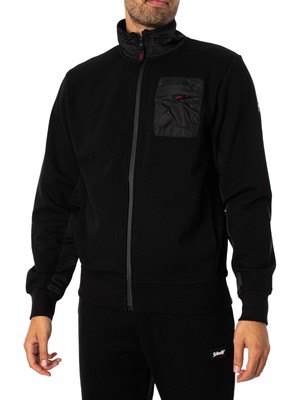 

Мужская красная спортивная куртка Schott Stanley, черная, Черный, REDSTANLEY-BLK