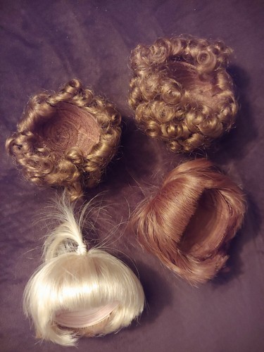 Doll Wigs Size 7-8 Set Of 4