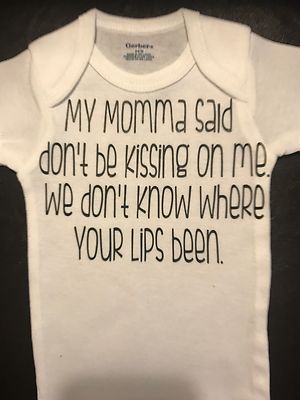 My Momma Said Onesie Body Suit Gerber Carter's