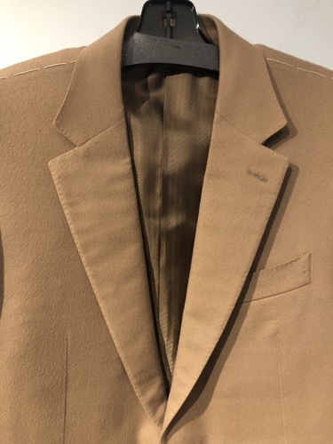 Pre-owned Canali $1995 Men's  Exclusive Camel Blazer Sports Coat 40r (50 Eu) In Beige