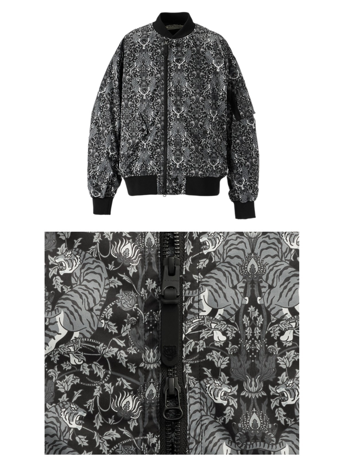Onitsuka Tiger PRINTED BOMBER jacket unisex/Black | eBay Onitsuka Tiger PRINTED BOMBER jacket unisex/Black | eBay