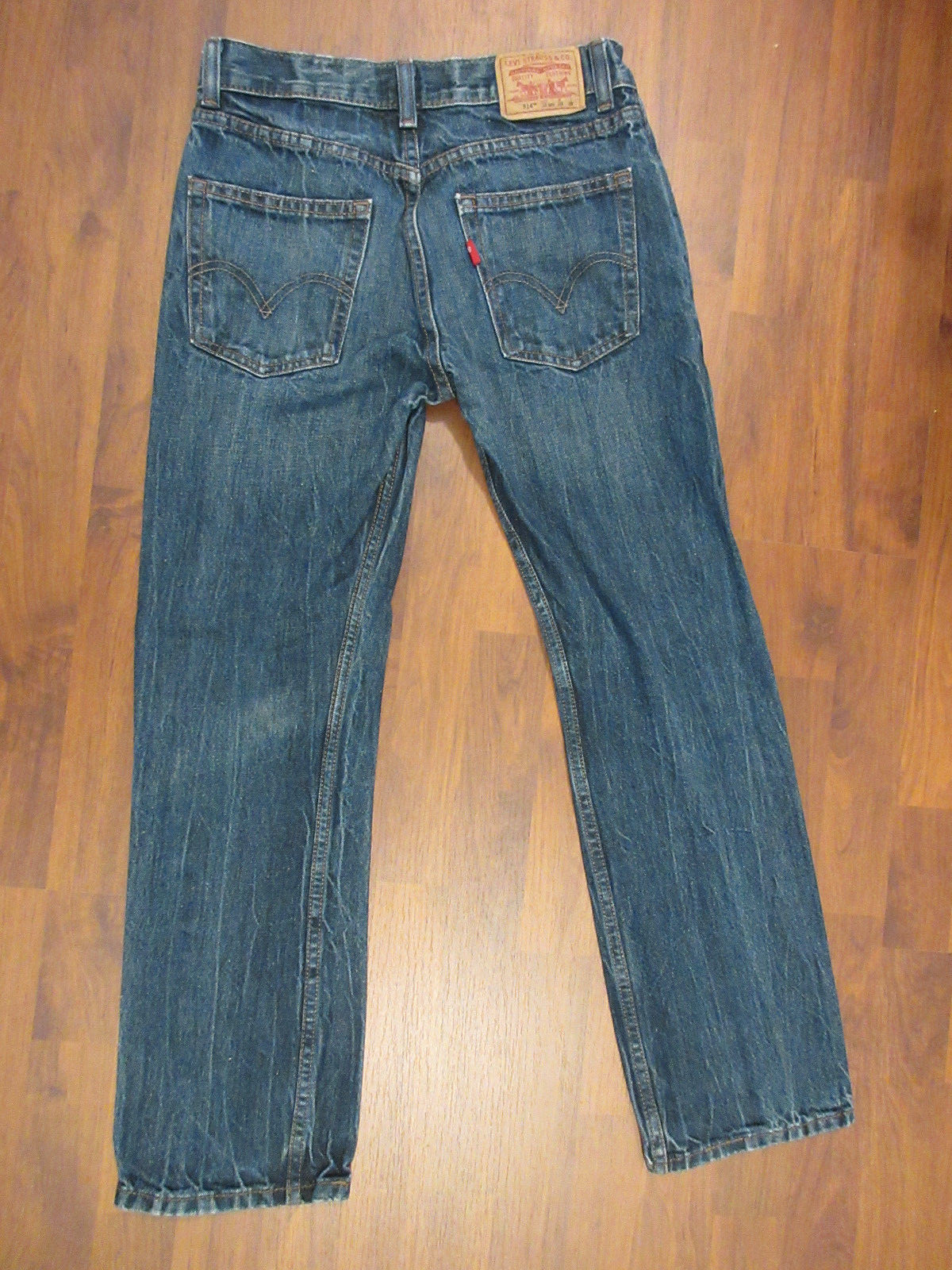 Kids Levis 514 Straight Leg Jeans Size 16 Regular Excellent #S1