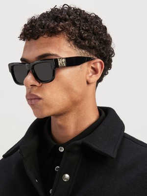 PALM ANGELS PALM ANGELS PERI065S24PLA0011007 MERRIL BLACK SUNGLASSES