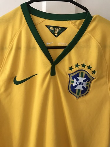 Nike Dri-Fit Brazil National Soccer Team Jersey Small