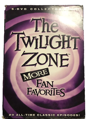 The Twilight Zone: More Fan Favorites (DVD, 2012, 4-Disc Set) MISSING DISC 1