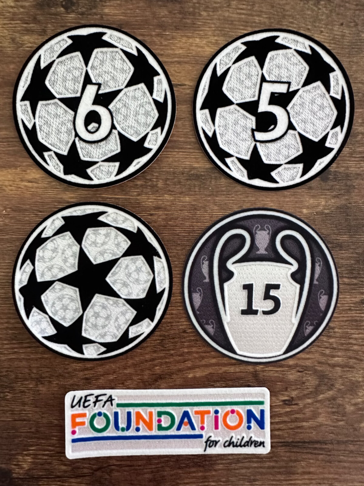 2024/25 UEFA Champions League patch set- Madrid, Munich 2024/25 UEFA Champions League patch set- Madrid, Munich