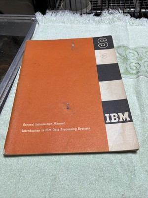 IBM General Information Manual Introduction To IBM Data Processing Systems 1963