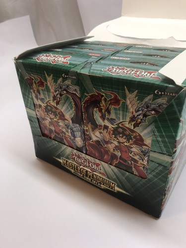Set Of 8 Yu-Gi-Oh! Cards Master Of Pendulum Structure Deck Boxes.Display Box.