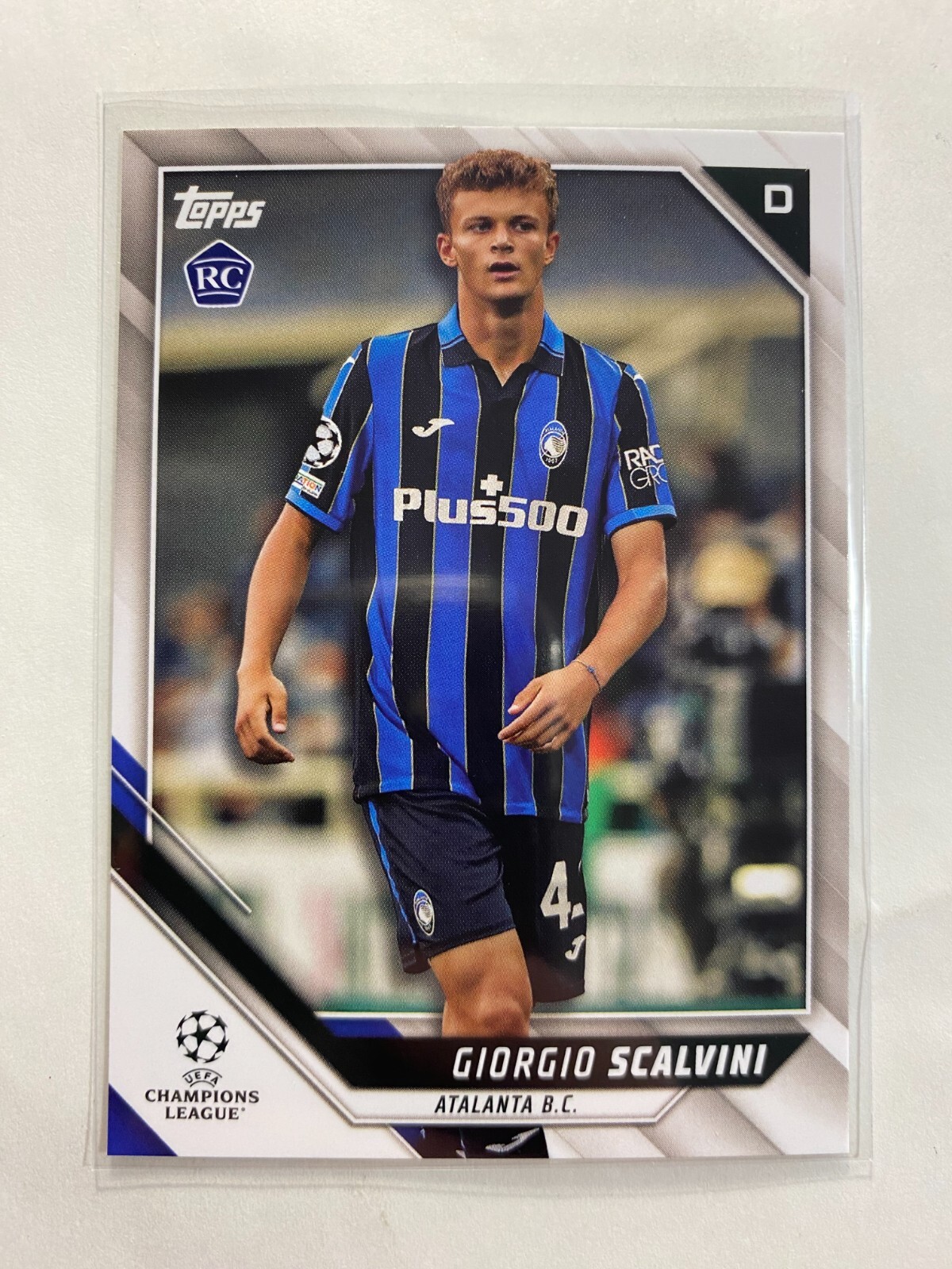Giorgio Scalvini 2021-22 UEFA Champions League #86 Card Atalanta