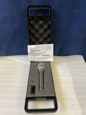 Samson Q7 XLR Dynamic Microphone with Carry Case - Excellent Condition