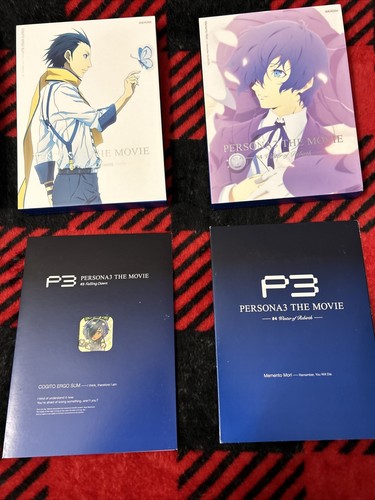 Persona 3 The Movie Limited Edition Blu-ray Complete 1-4 set