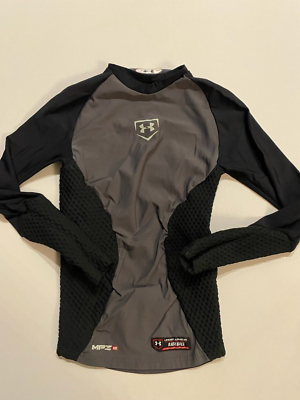 Under armour padded baseball shirt deals