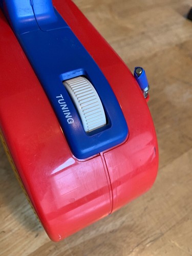 My First Sony CFS-2050 AM/FM Cassette Boom Box Radio Aux RARE Read Description