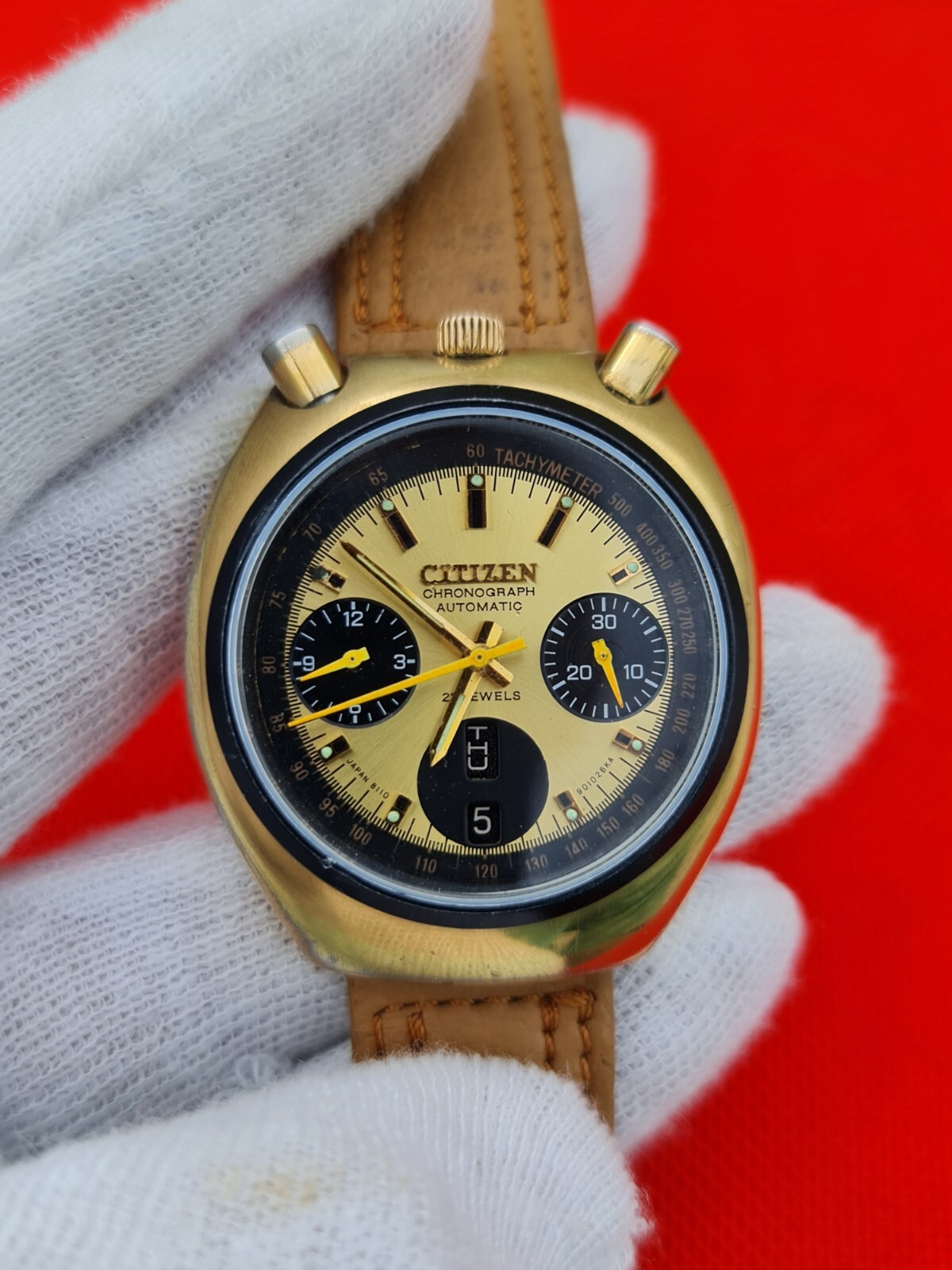 Vintage Citizen Bullhead Chronograph Automatic 8110A Japan Vintage Citizen Bullhead Chronograph Automatic 8110A Japan