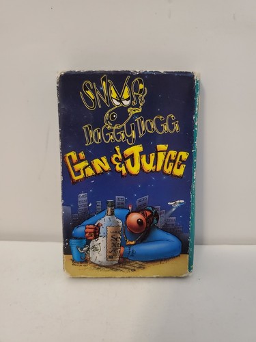G-rap Snoop Doggy Dogg Gin and Juice プロモ Snoop Dogg – Gin & Juice – Cassette (Single), 1993