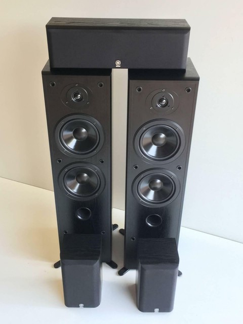 Yamaha 5 speaker system (2xNS-50F, NS-C55, 2xNS-E55) - Exc. Condition