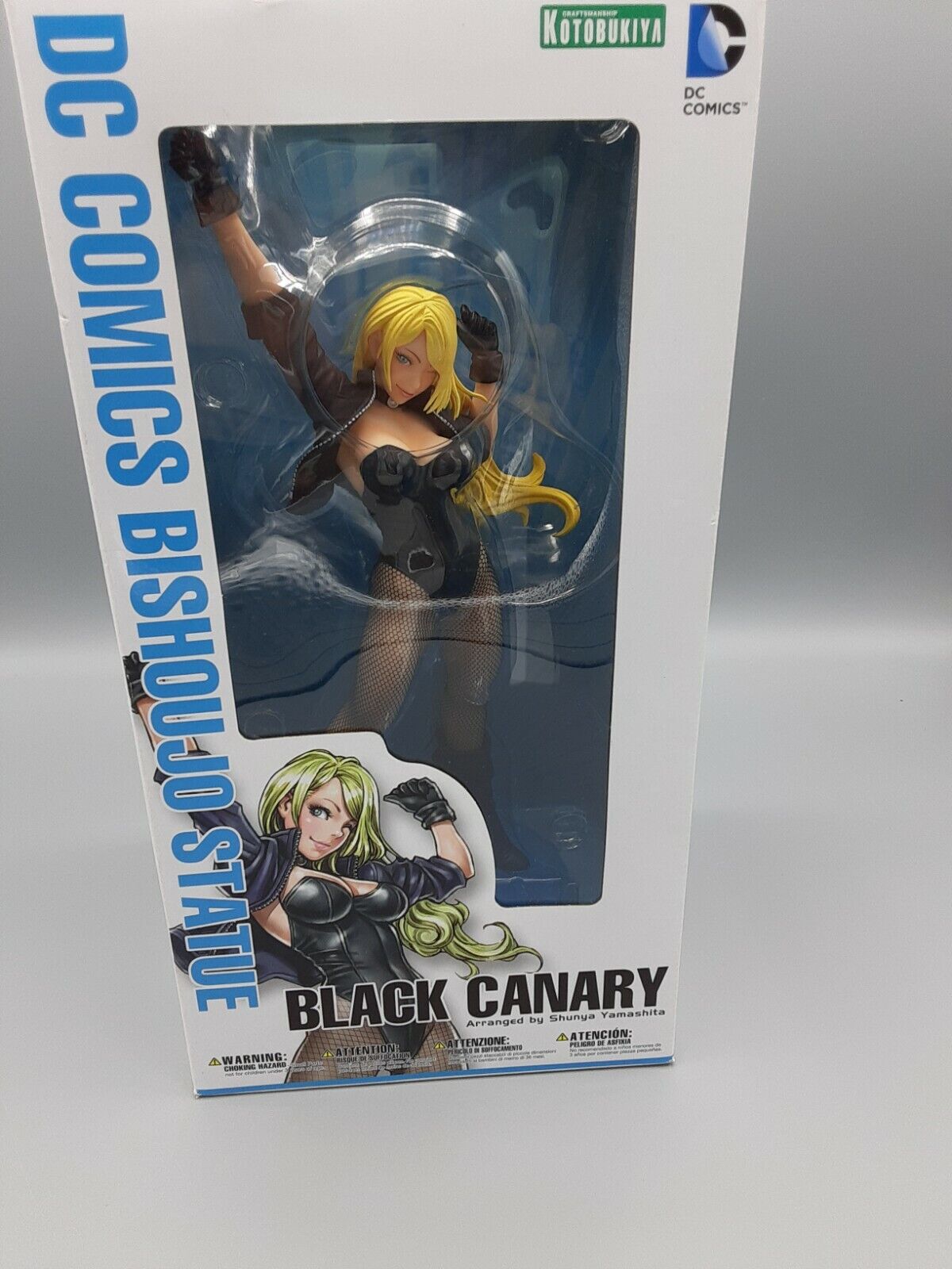 Kotobukiya Black Canary Bishoujo Statue New in Open Box | eBay Kotobukiya Black Canary Bishoujo Statue New in Open Box | eBay