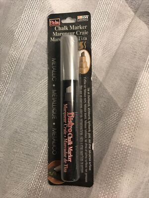 Bistro Chalk Marker Chisel Tip-Silver -483-C-SLV NEW Marcy Uchida Craft Metallic