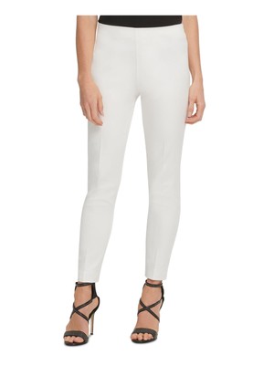 Женские белые узкие брюки DKNY 14