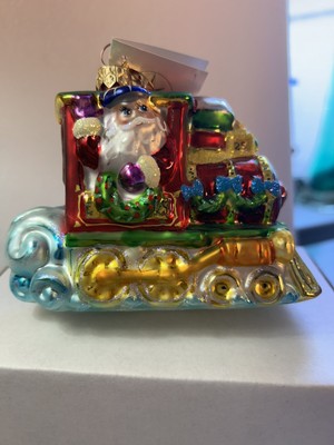 Christopher Radko Ornament  North Pole Junction  with rag