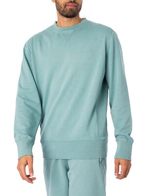 

Мужская толстовка Code Essential Overdyed Superdry, синяя, Синий