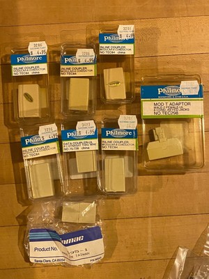 Philmore TEC84 8 Conductor RJ45, Female - Female Modular Coupler LOT SALE
