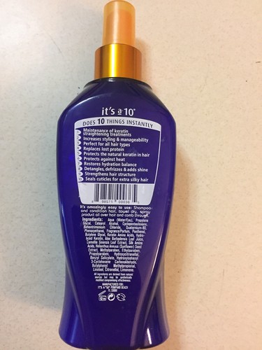 It’s A 10 Miracle Leave-in Plus Keratin 10oz Fresh Stock Great Deal FREESHIPPING