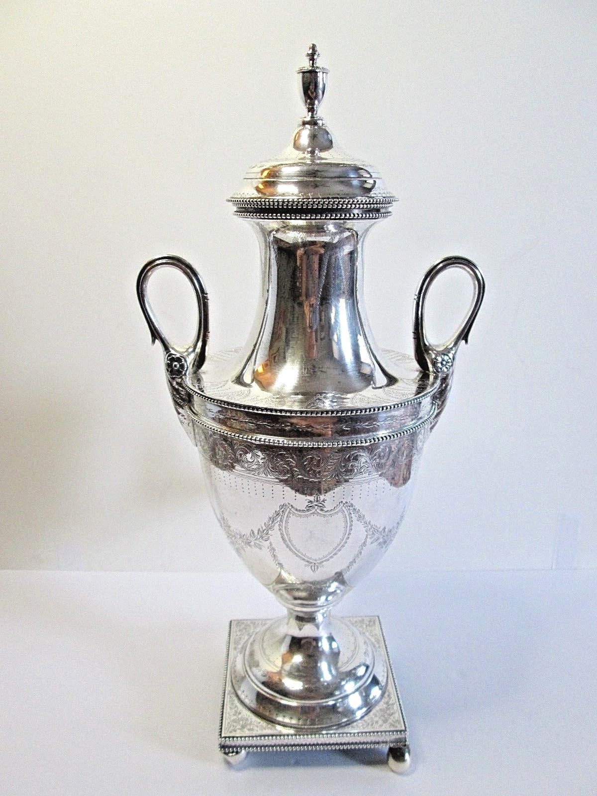 Antique Sterling Silver SAMOVAR Urn
