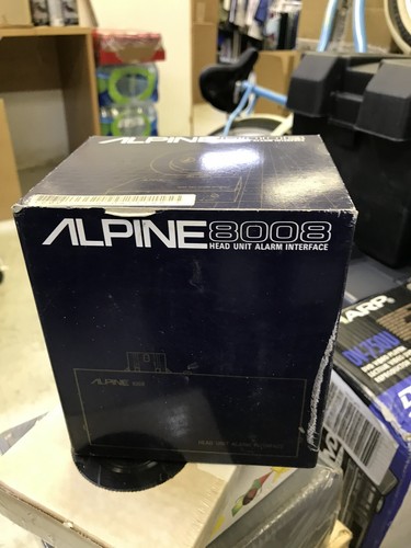 Alpine 8008 Car Alarm Head Unit Interface| Old School Head Unit Security System