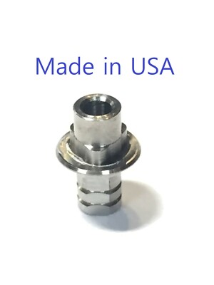 5x Ti Base Abutment for Nobel Replace 6.0 Tri Lobe 4~6mm 