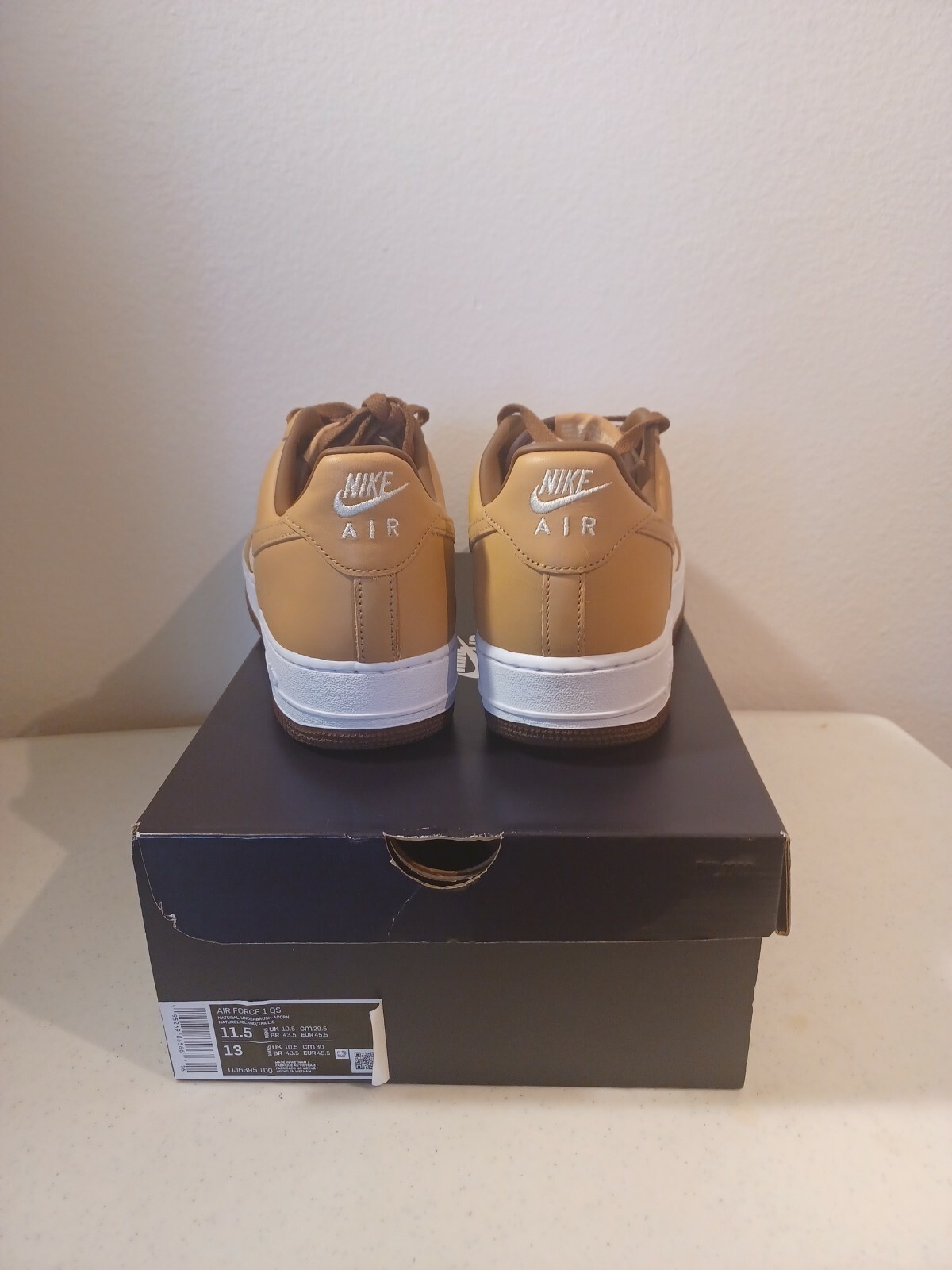 Nike Air Force 1 Low 'Acorn 2021 Mens Size 11.5: купить с доставкой из США,  цена 17 293 руб - (133932635788)
