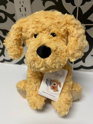 WARMIES Full-Size 13'' Hugging Cuddling Dogs Golden Doodle Puppy Plush Heatable
