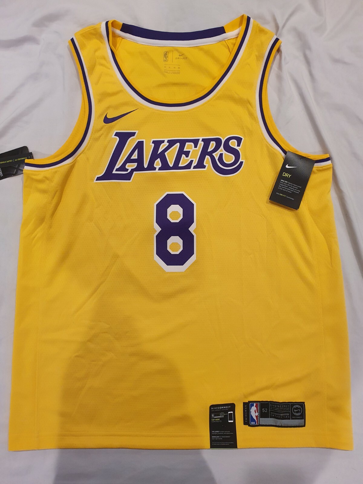 los angeles lakers nike icon swingman jersey