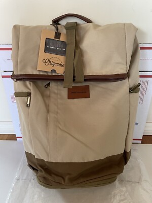 NWT Origaudio Canvas The Standard Backpack Made In USA