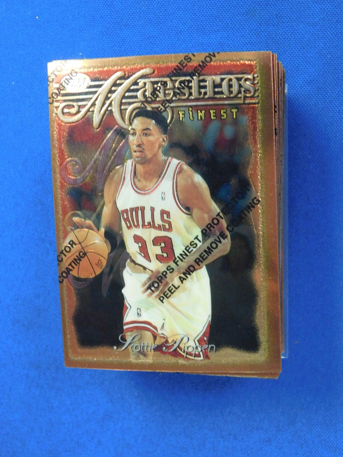 1996-97 Topps Maestros Finest Basketball Partial Set ~ All