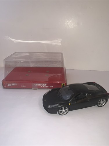 HOT WHEELSホットウィール フェラーリ458スパイダー ブラック1/43 楽天市場】FERRARI フェラーリ 458 spider 黒(マットブラック