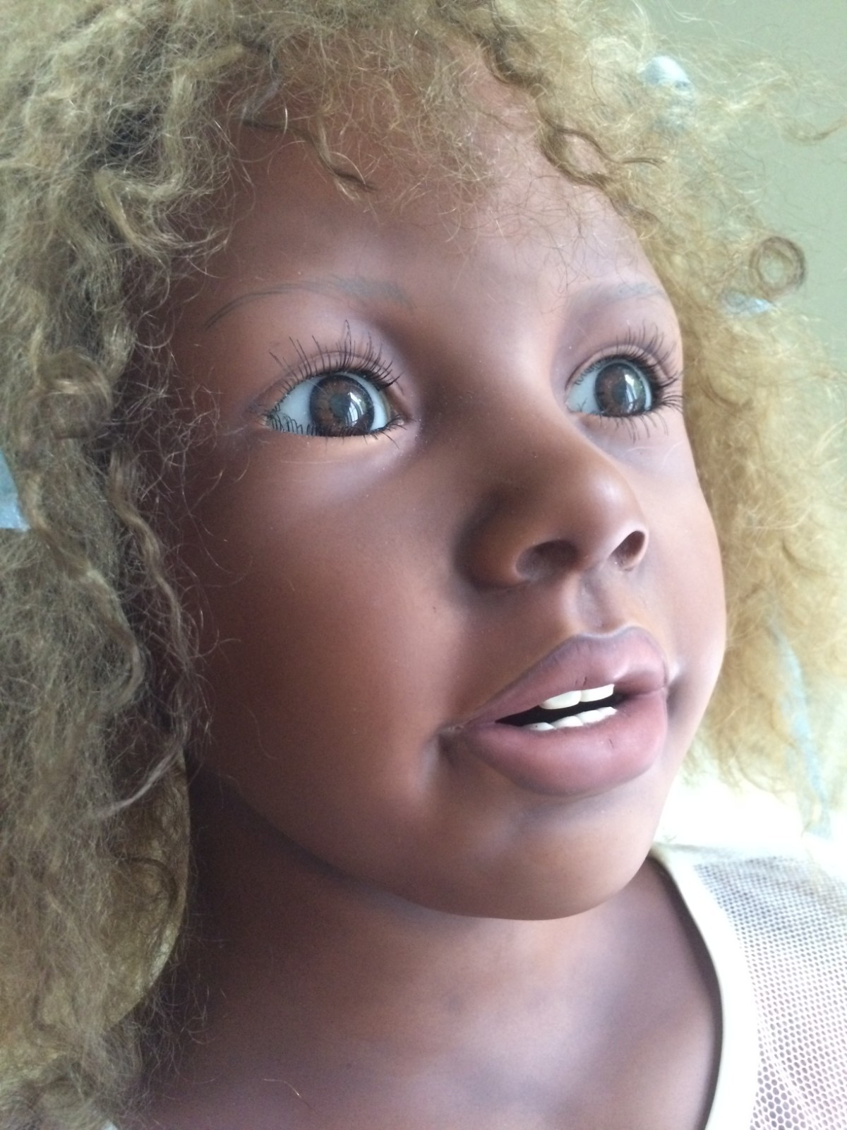 Pauline Middleton ethnic black African American Aboriginal porcelain art doll LE