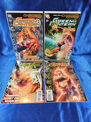Green Lantern #39 40 41 42 Lot DC  2009 Larfleeze/Agent Orange Blackest Night