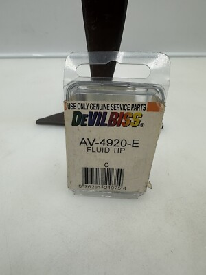 DEVILBISS AV-4920-E Fluid Tip Soft SE 1.80-.07mm JGHV-531 JGA-HVLP Guns NEW OEM