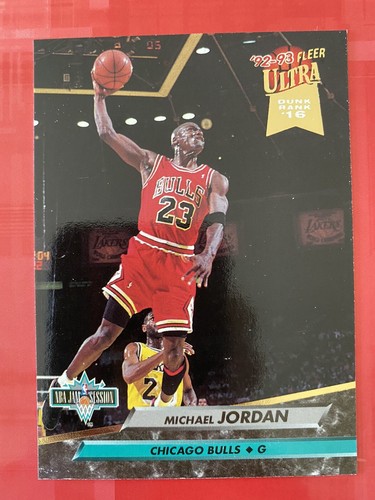 NBA ULTRA JAMS! マイケル・ジョーダン 1992-93 Fleer Ultra NBA Jam Session #216 Michael Jordan