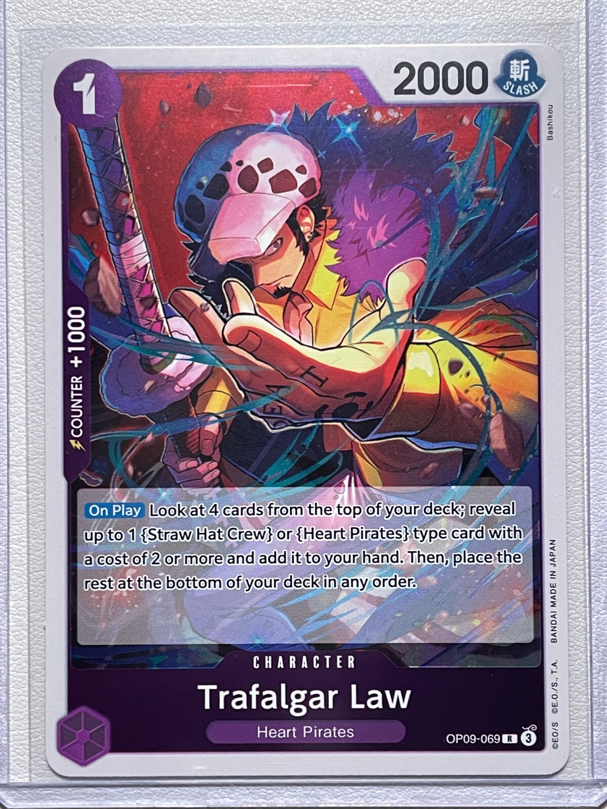 OP ワノ国パラレル９種34枚セット Trafalgar Law OP09-069 Rare One Piece Emperors in the New